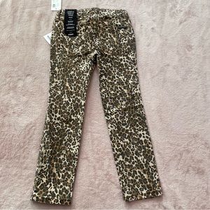 Hudson animal print girl jean size 7